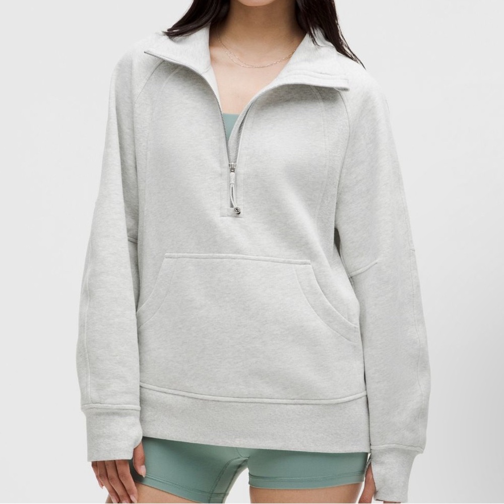 Lululemon Scuba Oversized Funnel Neck Half Zip
